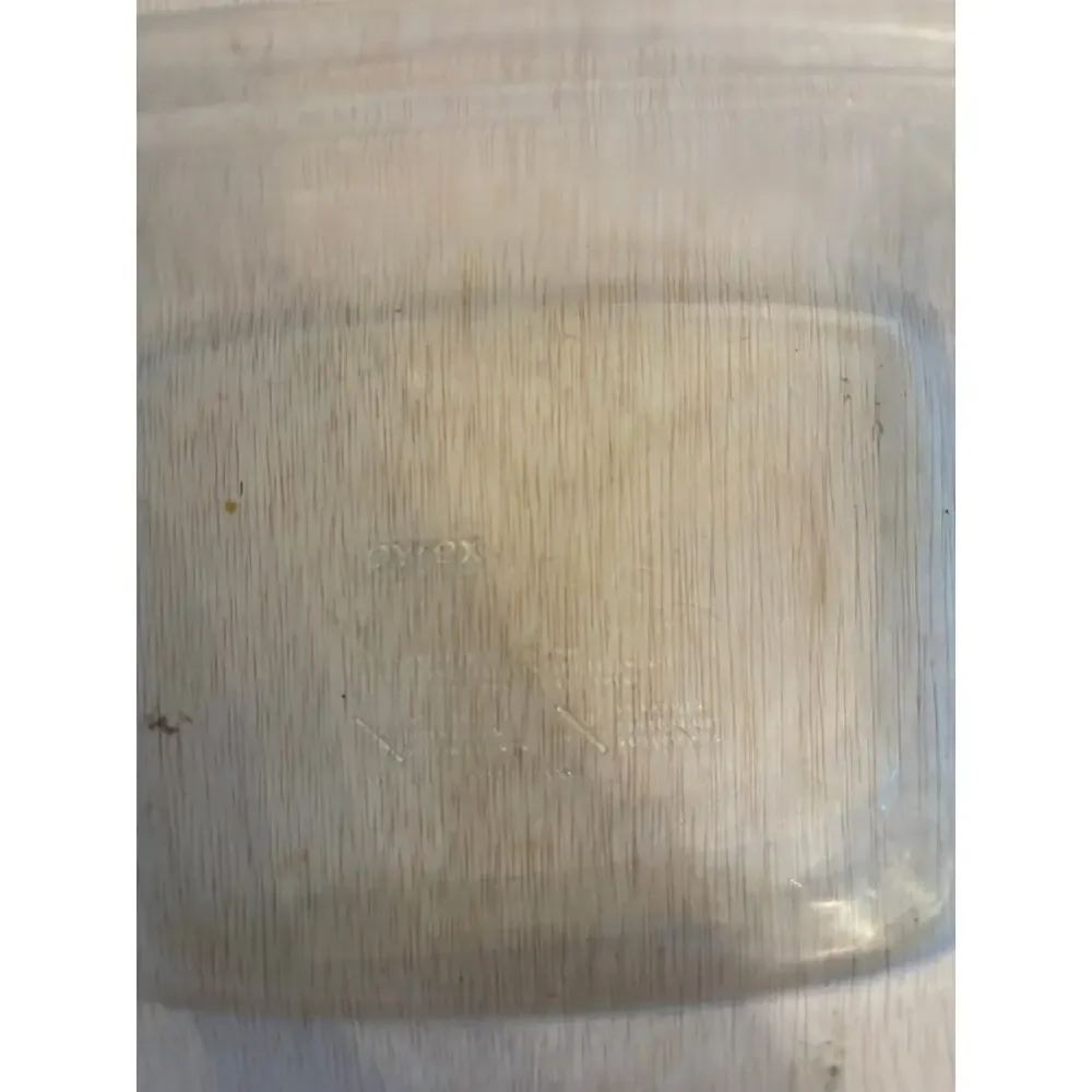 Vintage Pyrex 2 Qt (1.9 L) Easy Grab Clear Baking Dish #C024 Lid #C624 Casserole